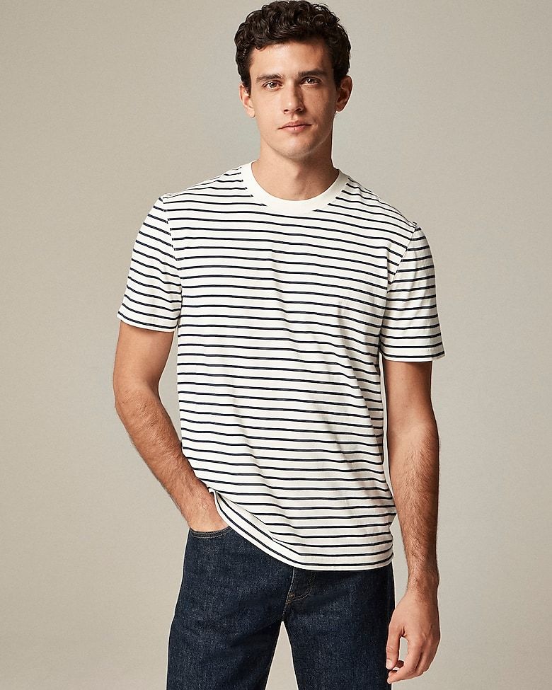 Striped Cotton Tee